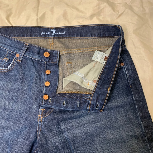 7 for All Mankind. Men’s jeans. Size 33 - Picture 7 of 8